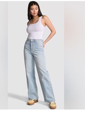 Pink Victoria’s Secret jeans